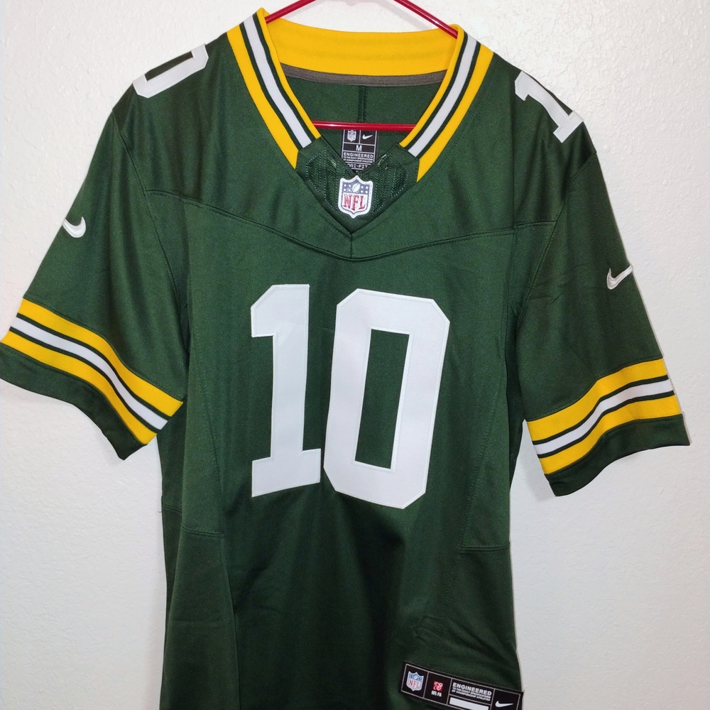 Jordan Love Mens Medium Nike On Field Jersey Brand New